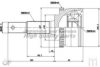 ASHUKI NI-325I Joint Kit, drive shaft